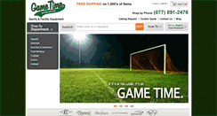 Desktop Screenshot of gametimeathletics.com